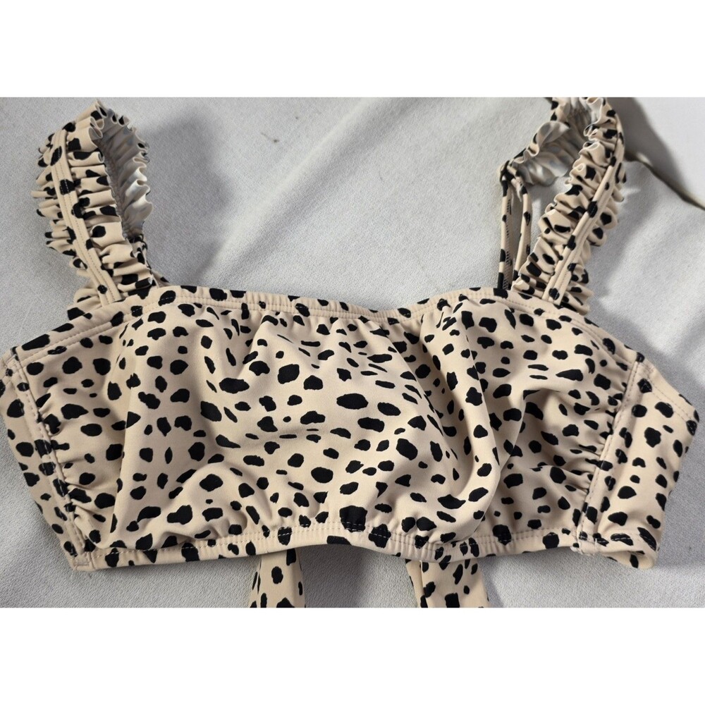 Women's Leopard Two-Piece Bathing Suit / Swimsuit - Size Women's Medium - Picture 2 of 6